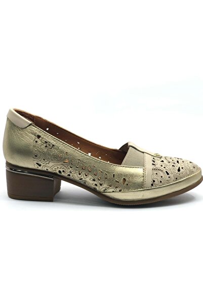 Venüs Tidro Genuine Leather Comfort Orthopedic Women's Classic Heeled Shoes B...