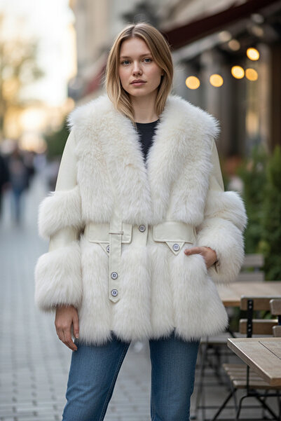 MADE İN ITALY Deri ķürk