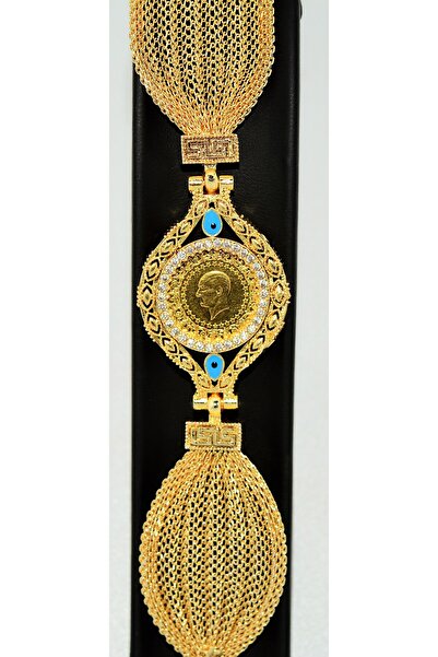 ÖZDEN KUYUMCUSU 22 Ayar Çeyrek Altınlı Bileklik