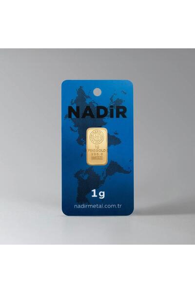 Nadir Gold 24 Ayar 1 Gram Külçe Altın