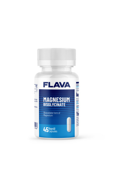 FLAVA Magnesium Bisglycinate - 45 Kapsül
