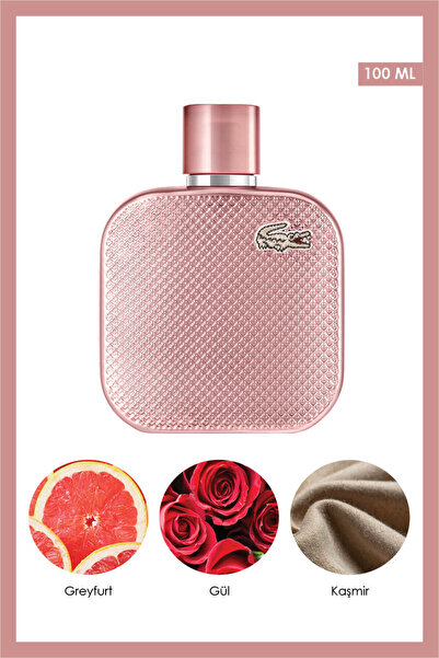 Lacoste L.12.12 Silver Rose EDP 100 ml Kadın Parfüm