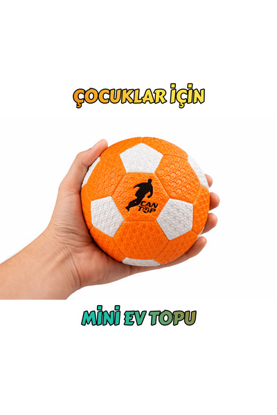 can top HENTBOL TOPU ÇOCUKLAR İÇİN YUMUŞAK EV TOPU MİNİ BOY 1 NO SOFT EL TOPU