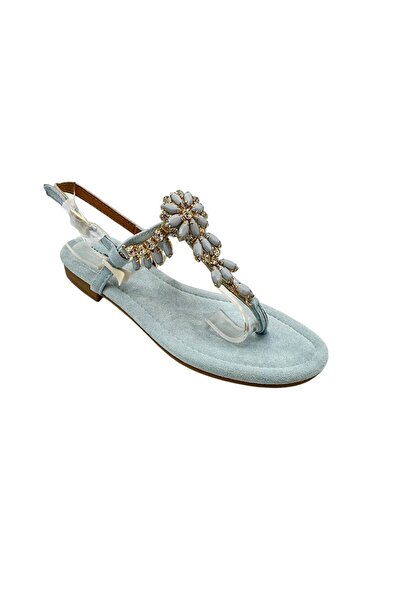 MARQUIIZ Women's sandals 40, textile material, blue