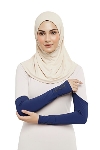 Altobeh Mânecă practic pentru hijab cu nasturi Mânecă de rugăciune din bumbac...
