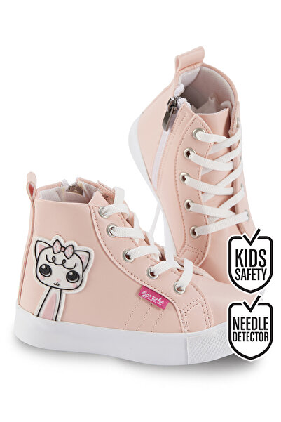 Denokids Kitty Pink Mädchen Sneakers Sportschuhe