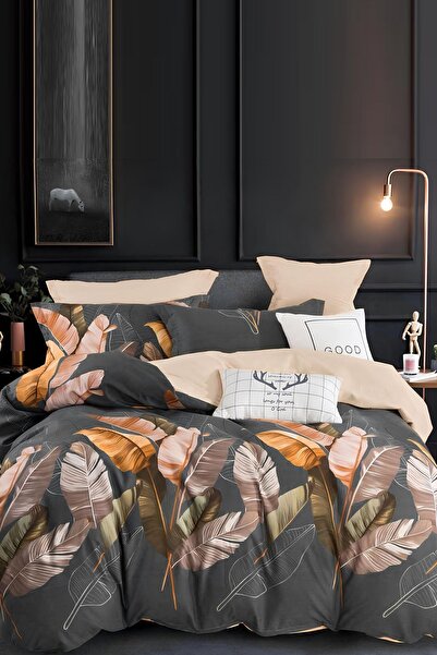 Always طقم غطاء لحاف مزدوج الجوانب مع شرائط مطاطية من ديفين كوفي