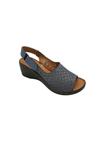 Mammamia Women's sandals 39, leather, blue