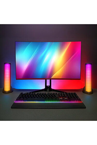 Mikado MD-183 2.0 3W-2 Bluetooth Siyah RGB Aydınlatmalı USB + 3.5mm USB 5V Sp...