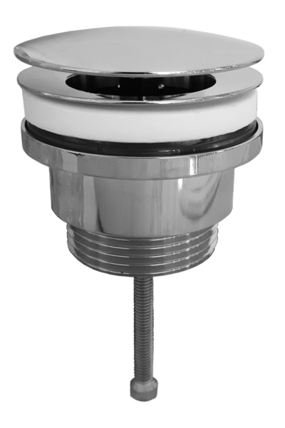 Eca Pirinç Krom Sabit Taşmalı Taşmasız Lavabo Sifonu 402129032