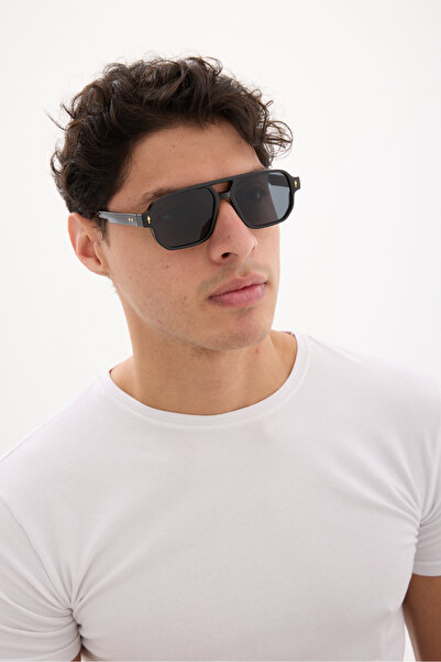 Chunky Frame نظارات شمسية شعبية للجنسين من Ice Vintage Square للموسم الجديد