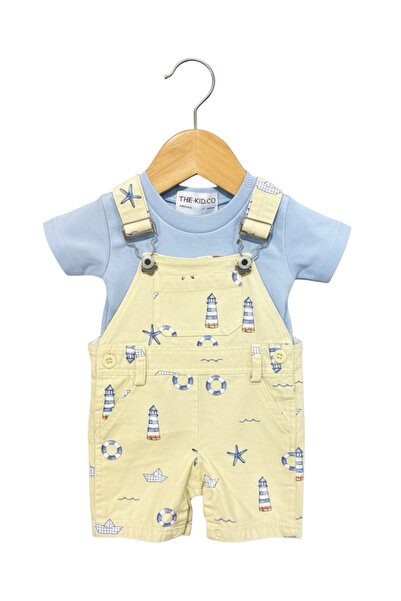 The-kid.co Little Sailor – Boys’ 2-Piece Set - Yellow