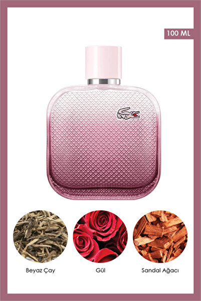 Lacoste L.12.12 Rose Intense EDT 100 ml Kadın Parfüm