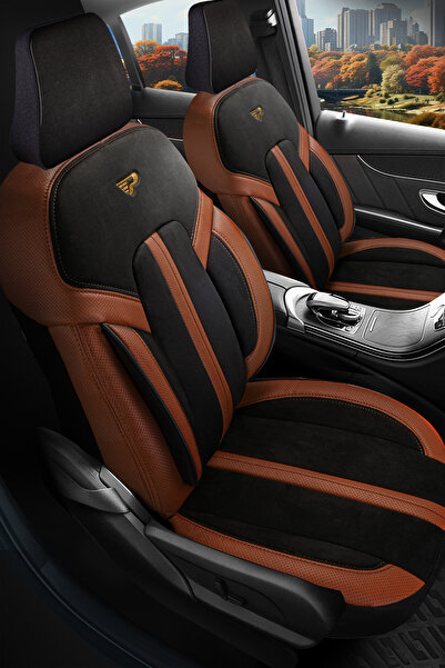 Panda Kılıf Panda Lisbon Series Alakantra Fabric Auto Seat Cover - Full Set