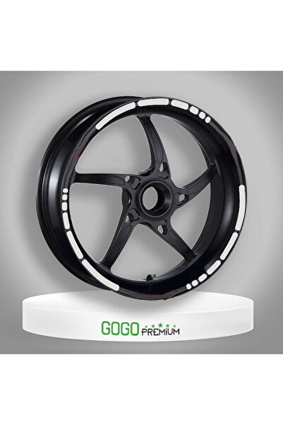 Genel Markalar REFLEKTÖR BEYAZ III HONDA PCX UYUMLU 1 SET JANT ŞERİDİ KALİTEL...