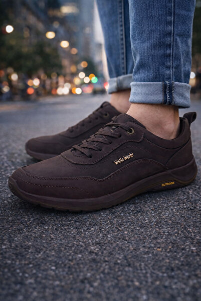 White World Men's Daily Outdoor Shoes