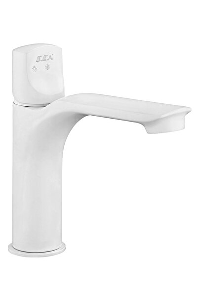 Eca خلاط حوض مايرا باللون الأبيض غير اللامع 102108986C4