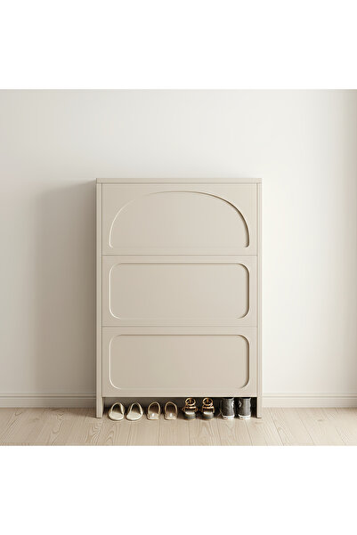 sharpdo Ultra-Thin Double-Layer Shoe Cabinet for Indoor Entryway, Can Hold 28...