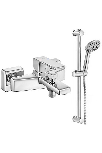 Eca Royal Banyo Bataryası T-may Sardes Mat Inox Kare Borulu Hareketli Sürgülü...