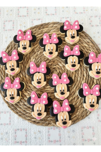 Miranın Hobileri 1 Yaş Hediyelikleri Minnie Mouse Desenli Şeker Hamurlu Butik...