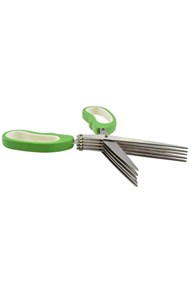 Perfect Home Foarfece pentru ierburi cu 5 lame