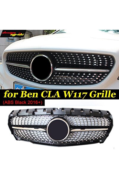 beyaztuning Mercedes W117 CLA Diamond Ön Panjur Izgara 2016-2018 Makyajlı