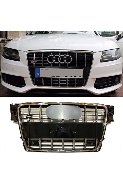 beyaztuning Audi A4 Ön Panjur Izgara S4 Model 2008-2011 Arası b8 Kasa