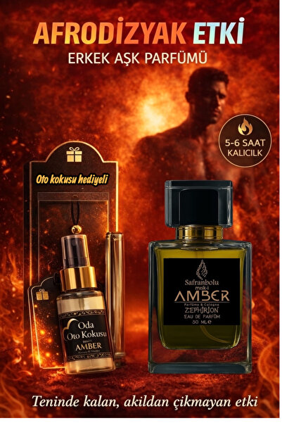 miski amber Afrodizyaklı Erkek Aşk Parfümü ,oto Kokusu Hediyeli