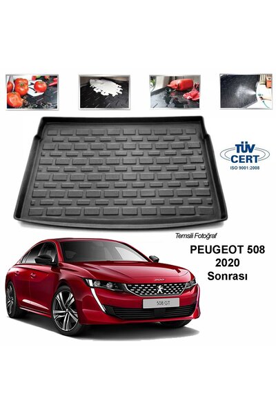 Leader Peugeot 508 Bagaj Havuzu Paspası 2020 Sonrası