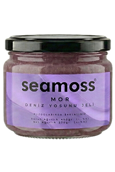 SEAMOSS Luxury Boy Mor Irlanda Deniz Yosunu Jeli 330ml - Sea Moss, Deniz Yosunu