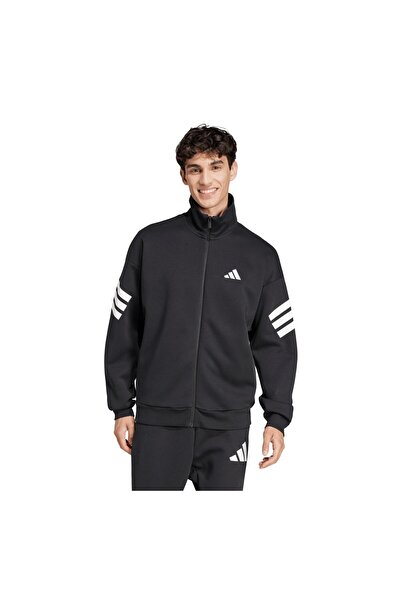 adidas Jd4885-E m Fı 3S Tt Men's Jacket Black