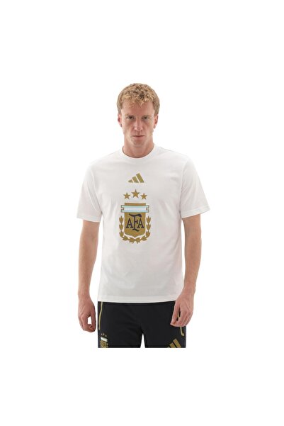 adidas JZ6299-E Ανδρικό μπλουζάκι Afa Argentina DNA Λευκό