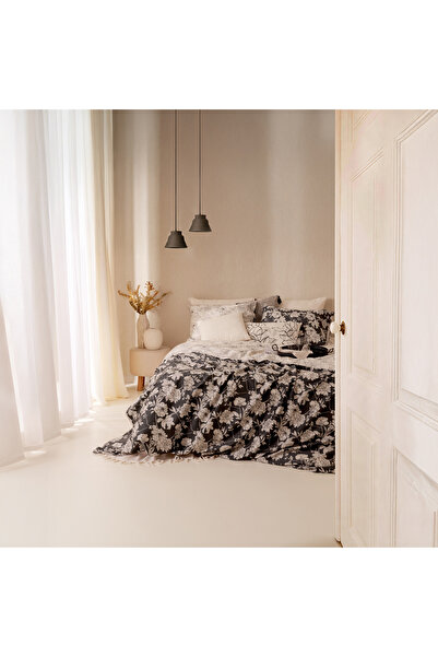 Evidea Σετ Παπλωματοθήκης Διπλό Σεντόνια από Βαμβακερό Σατέν Soft Blanora - Α...