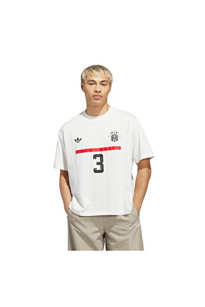 adidas Kb7848-E Jabbar Gfx Tee Men's T-Shirt White