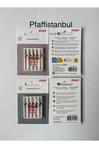 Pfaff Standart Iğne Seti 2'li