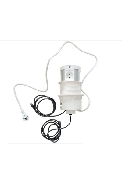 ANKRGRGTVN Priză încorporată, 4 prize, 2 porturi USB A, 2 porturi RJ45 cat6, ...