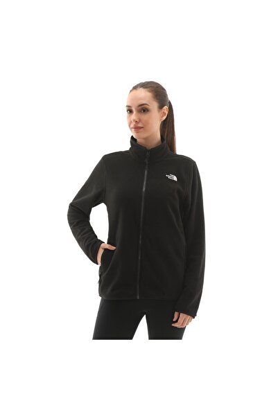 THE NORTH FACE F0A8D2FJK31-R W Glacıer Fleece Jacket Kadın Ceket Siyah