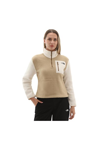 THE NORTH FACE F0A8E893CG1-R W Yumıorı 1-4 Zıp Жіночий світшот S&amp;uuml;tl&...