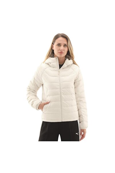 Puma 685234-87 Packlite Hooded down Jacket Women's Coat Cream