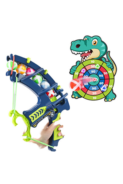 zyteq Tabla de darts pentru copii ZYTEQ®️dinozaur, joc de aruncare cu arc si ...