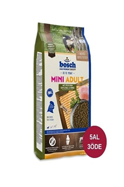 Bosch Mini Irk Kümes Hayvanlı ve Darılı Köpek Maması 3 kg
