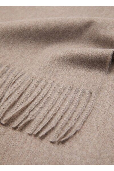 MANGO Woman Püsküllü atkı