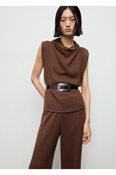 MANGO Woman Drape yaka bluz