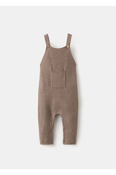 MANGO Baby Uzun triko tulum