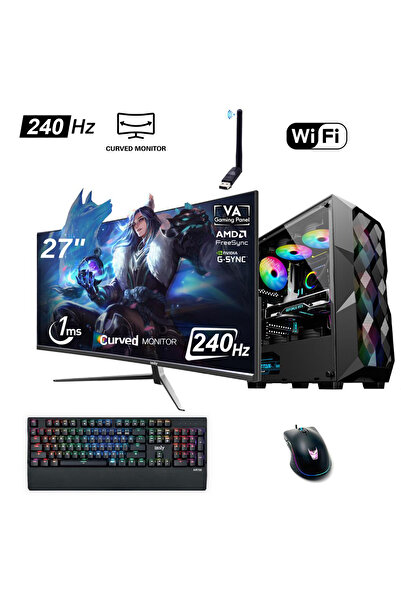 IZOLY Latios Y I5-12400f 16gb 256gb M.2 Nvme Rtx 2060s 8gb 27" 200hz Oyuncu M...