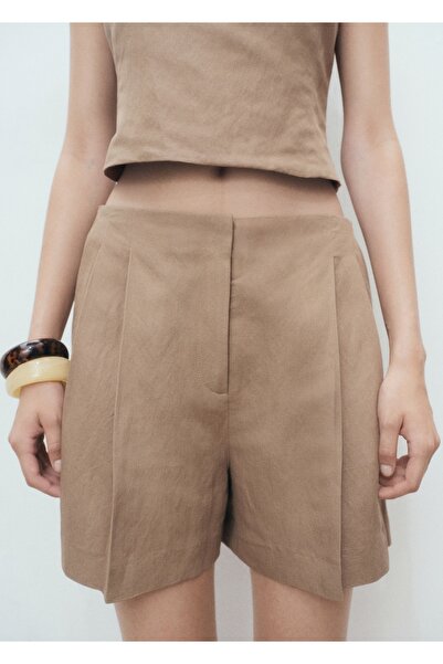 MANGO Woman Keten bermuda şort