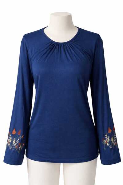 Nacar Moda Жіноча лікра середнього віку і старше чотири сезони синя мама трик...