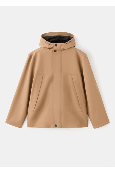 MANGO Kids Kapüşonlu parka