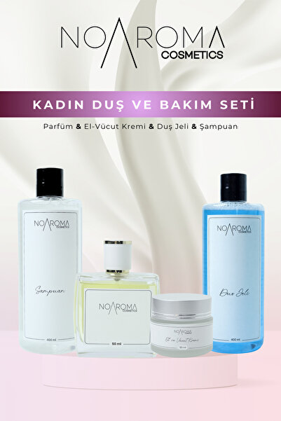 Noaroma TRESOR LA NUIT Muadili KADIN DÖRTLÜ DUŞ VE BAKIM SETİ (KOKULU)