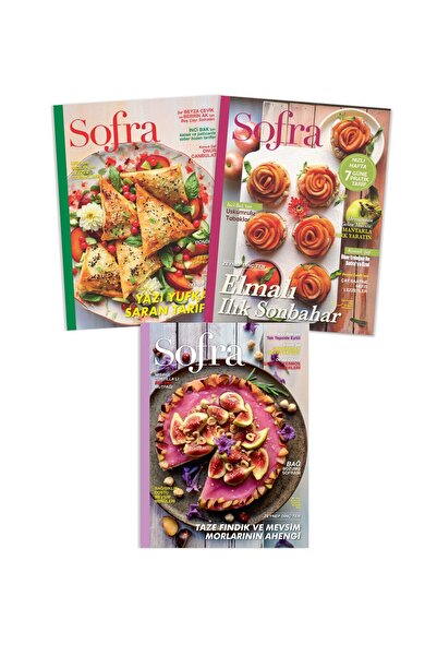 Turkuvaz Dergi SOFRA 3'LÜ PAKET
